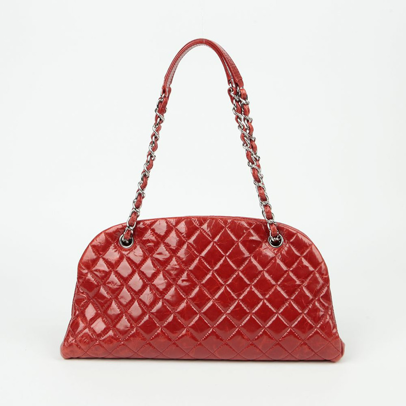 CHANEL Mademoiselle Bowling 鏈條單肩包 A66869-3