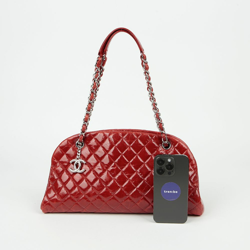 CHANEL Mademoiselle Bowling 鏈條單肩包 A66869-8
