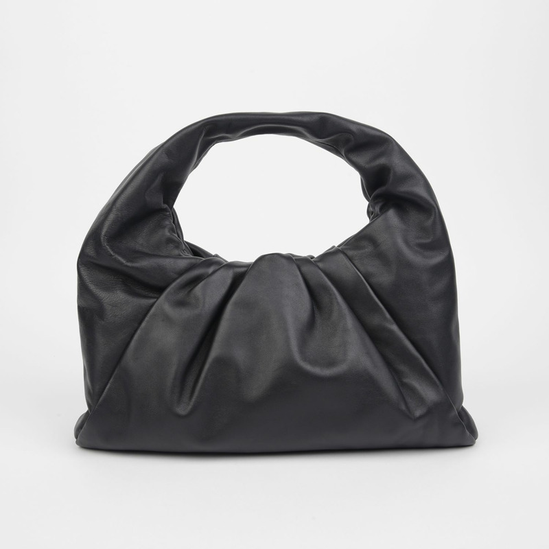 BOTTEGA VENETA 褶皺 Hobo 單肩包 610524-0