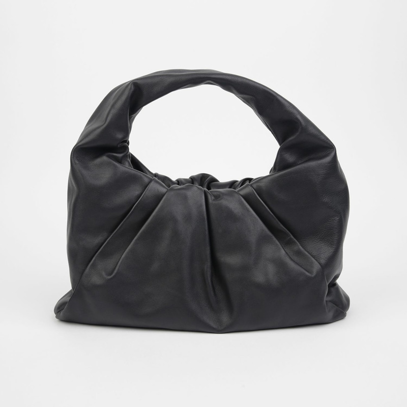 BOTTEGA VENETA 褶皺 Hobo 單肩包 610524-1