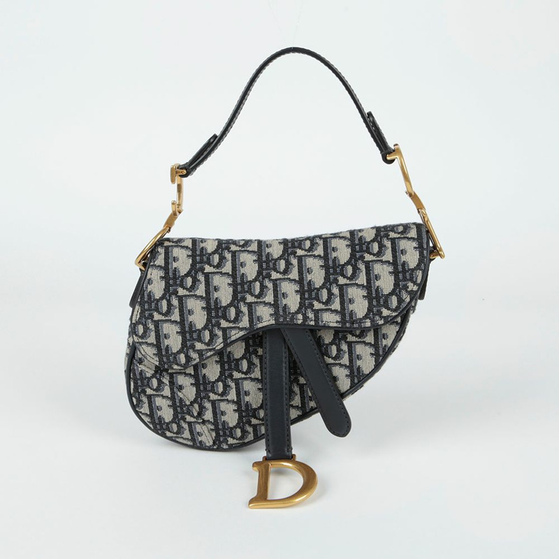 【包稅】DIOR 斜背馬鞍迷你肩背包 M0447CTZQ-1