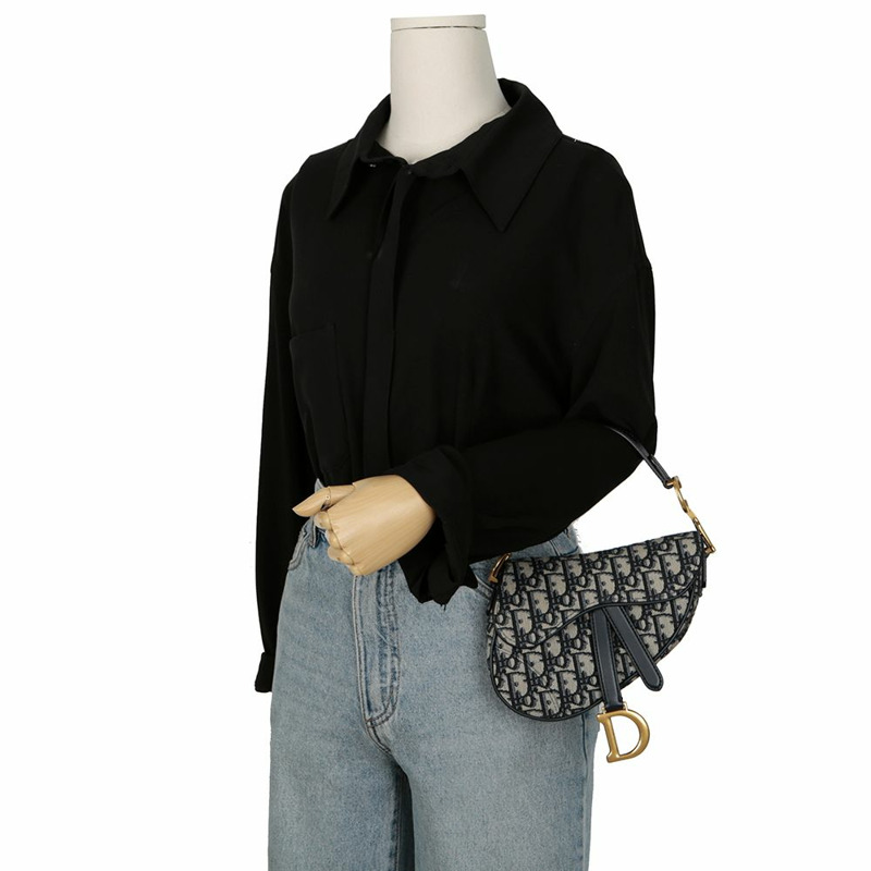 【包稅】DIOR 斜背馬鞍迷你肩背包 M0447CTZQ-8