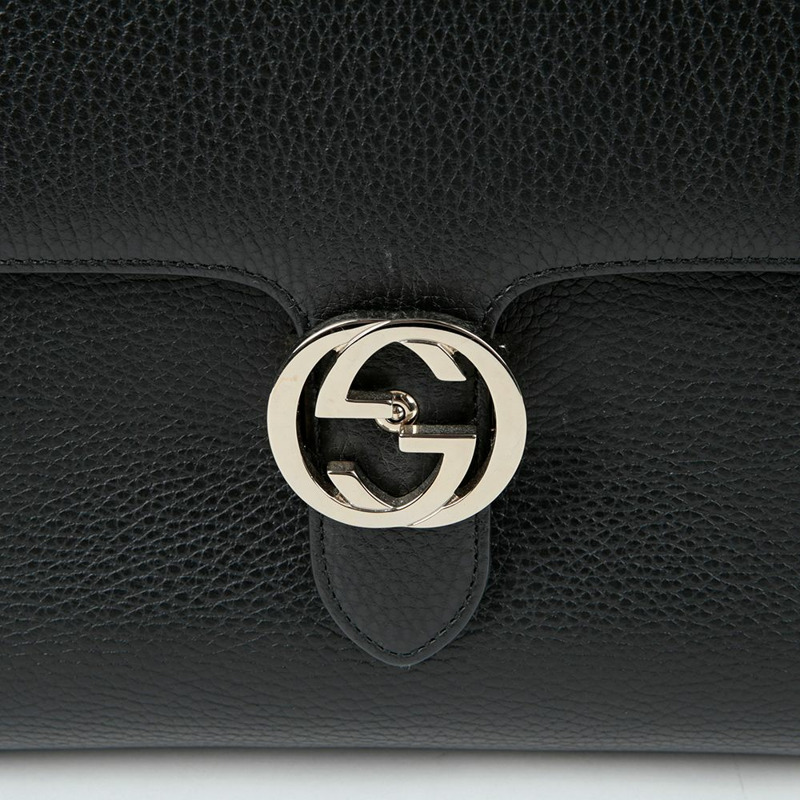 GUCCI 互扣式頂部手把托特單肩包 510306-2