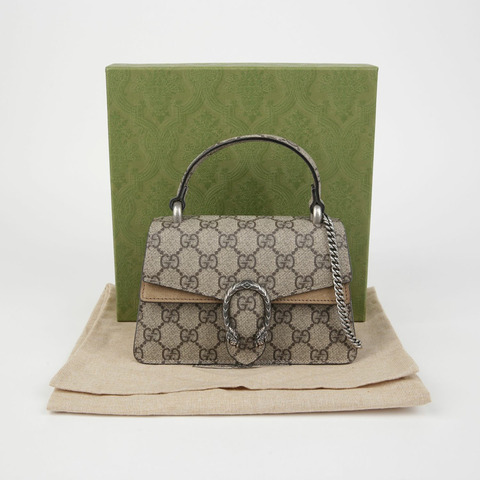 GUCCI Dionysus 迷你頂部提把托特單肩包 752029
