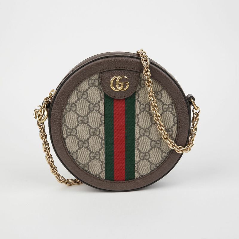 GUCCI Ophidia 迷你圓肩斜背包 550618-0