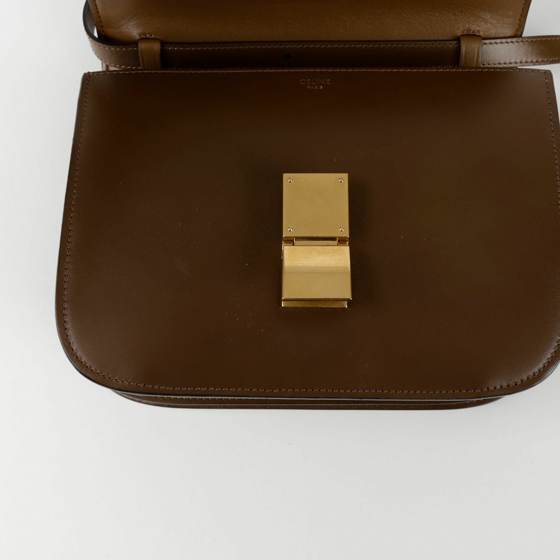 CELINE 189173DLS Classic Box 中型單肩包-7
