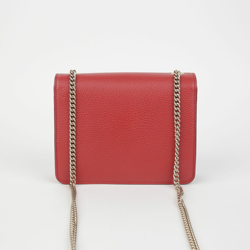 GUCCI 互鎖鏈條單肩斜背包 510304-3