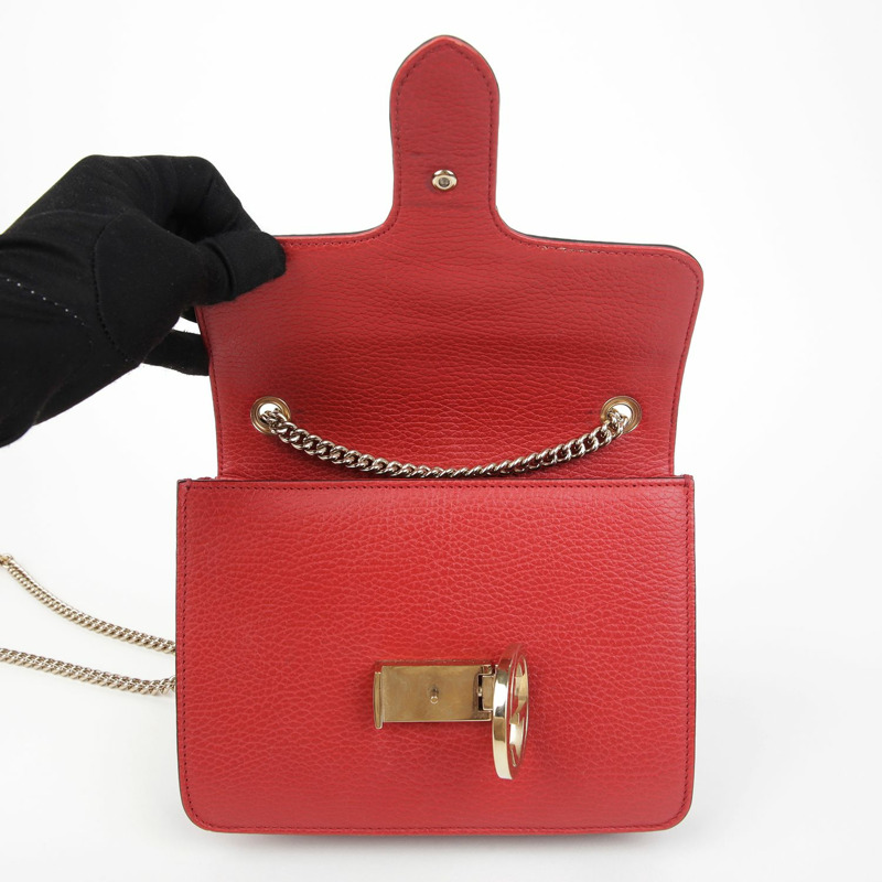 GUCCI 互鎖鏈條單肩斜背包 510304-10