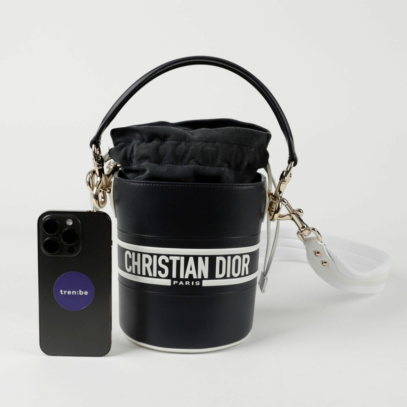 DIOR M8703OOBR Vibe 小號水桶斜背包-8