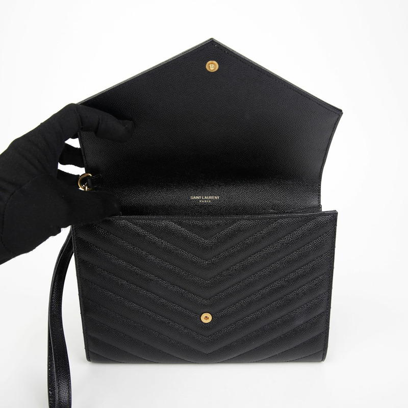 SAINT LAURENT 字母信封手拿包 617662-7