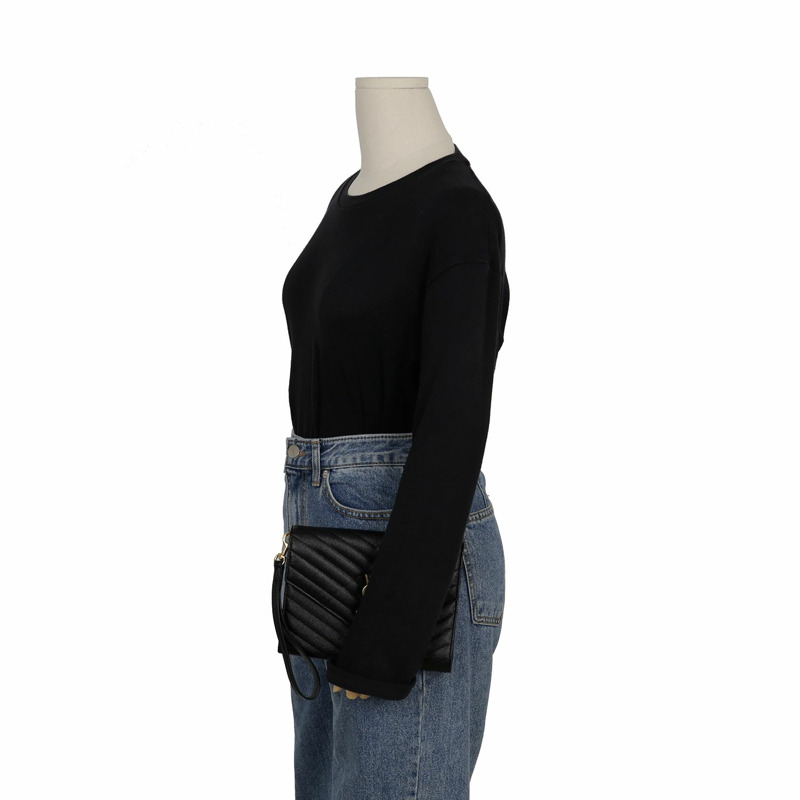 SAINT LAURENT 字母信封手拿包 617662-9