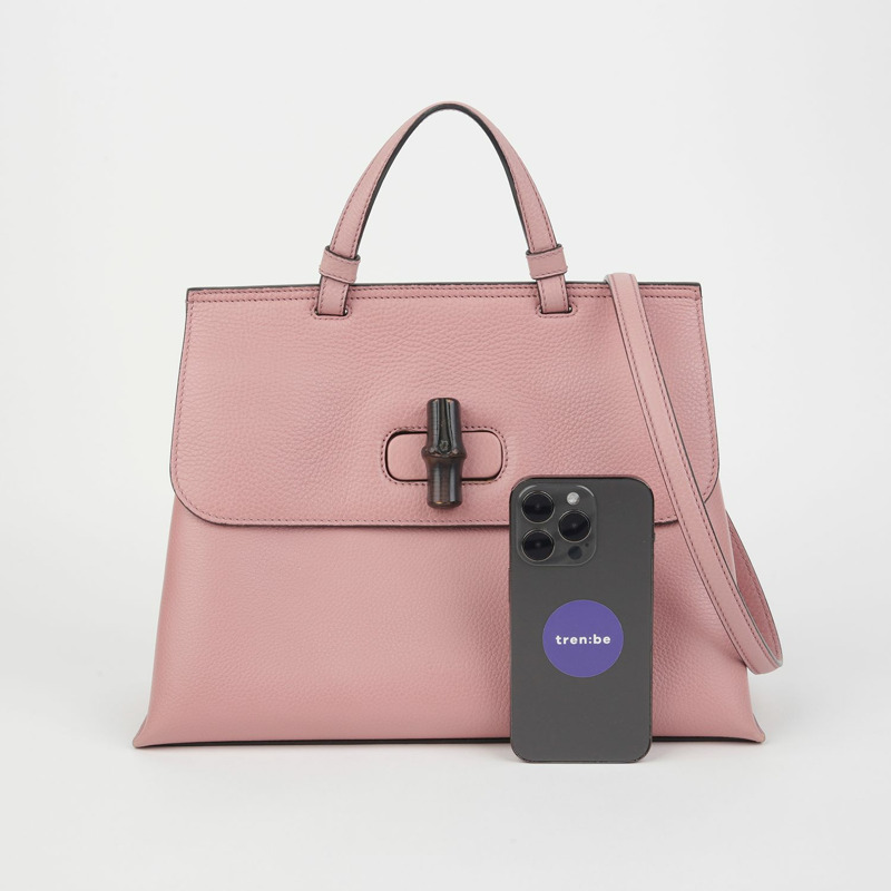 GUCCI 竹製頂部提把托特單肩包 392013-8