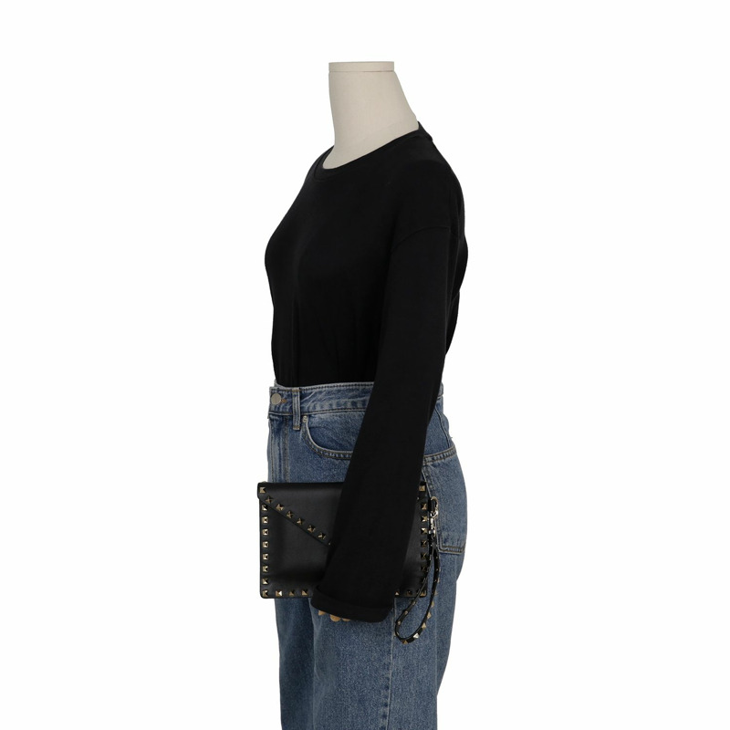 VALENTINO Rockstud 信封附手拿包 2P0P87-8