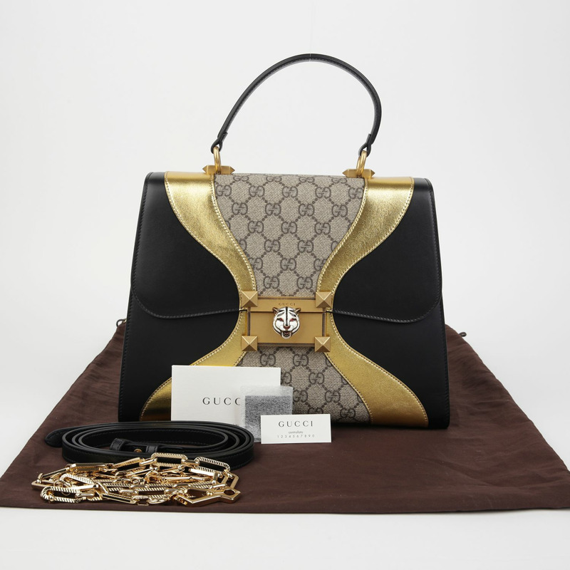 GUCCI Osiris 頂部提把托特單肩包 476435-0