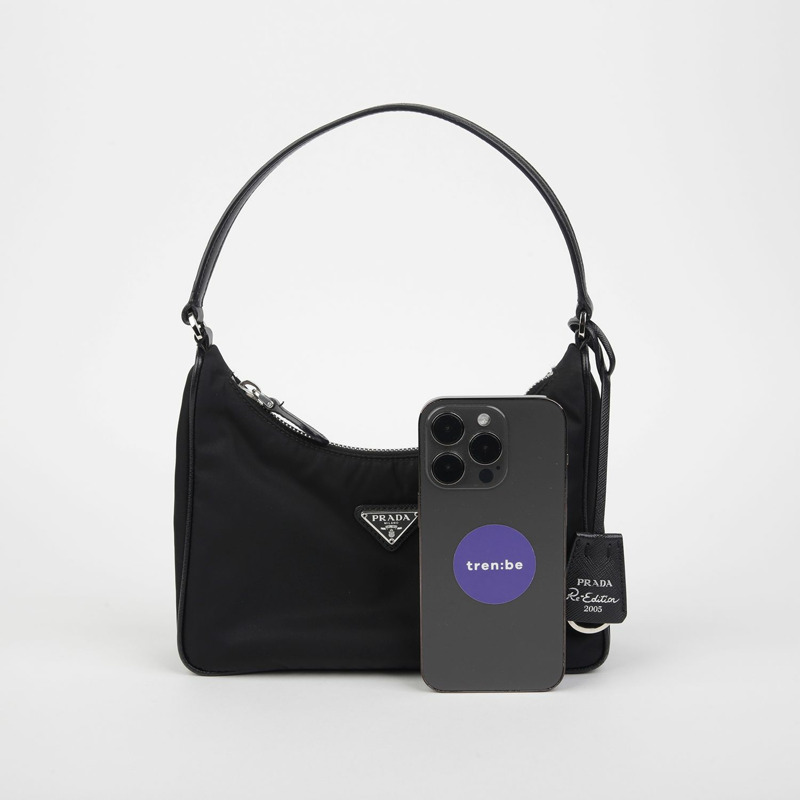 PRADA 1NE204 Reedition 2005 Hobo 單肩包-9