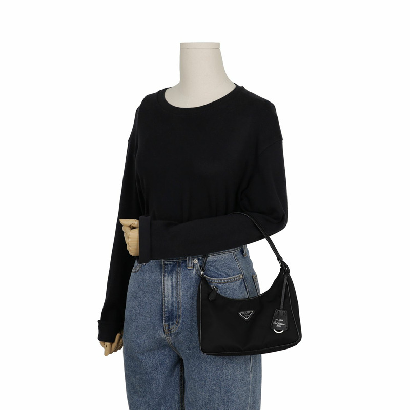 PRADA 1NE204 Reedition 2005 Hobo 單肩包-11