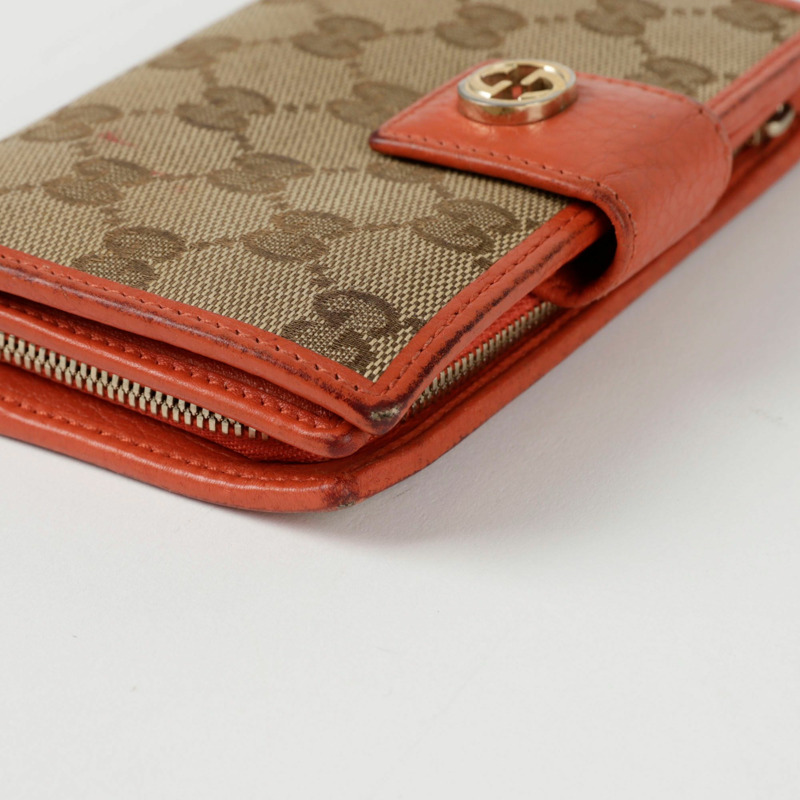 GUCCI 337023 GG 標誌錢包-10