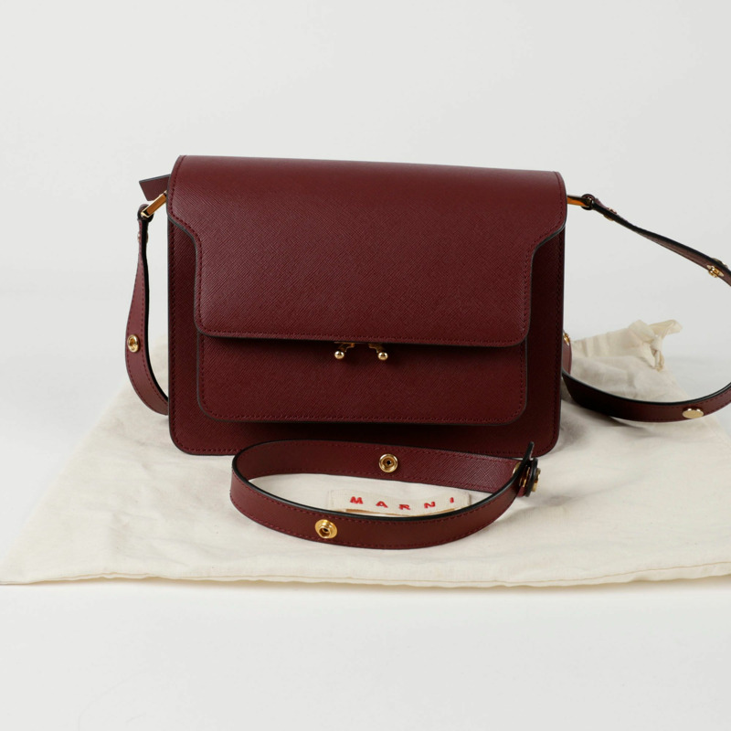 MARNI SBMPN09NO1 Trunk 中型單肩包-0