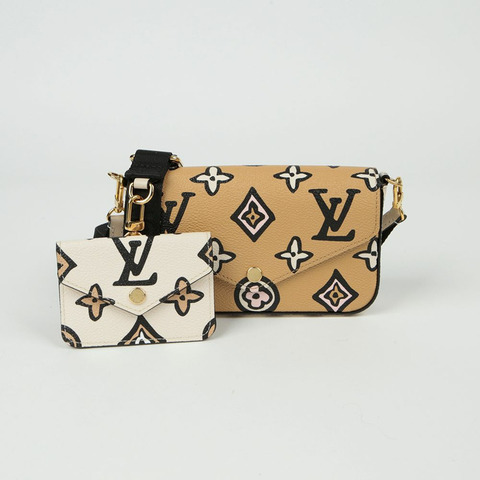 LOUIS VUITTON M80695 Wild at Heart Felicity 肩帶與斜背包