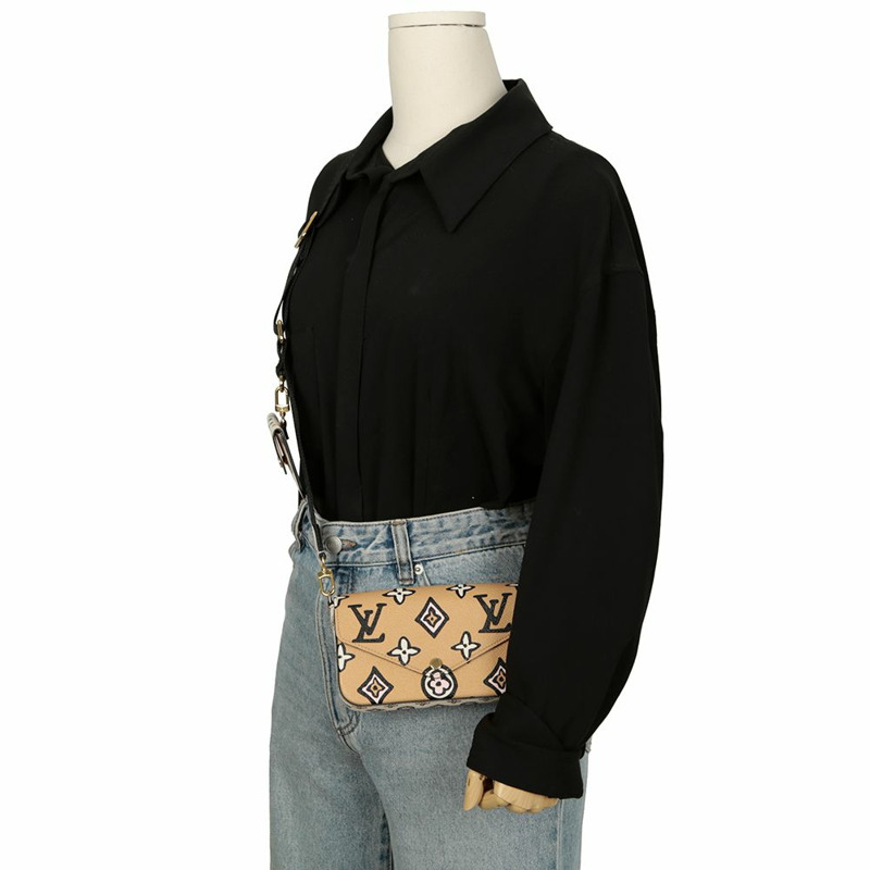 【包稅】LOUIS VUITTON M80695 Wild at Heart Felicity 肩帶與斜背包-9