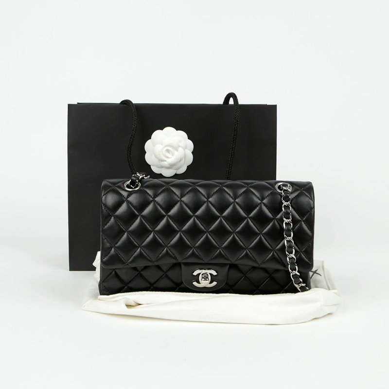 CHANEL 經典中型鏈條單肩包 A01112-0