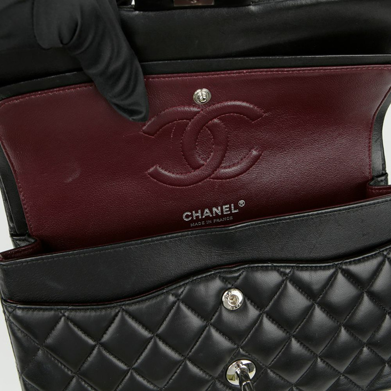 CHANEL 經典中型鏈條單肩包 A01112-10