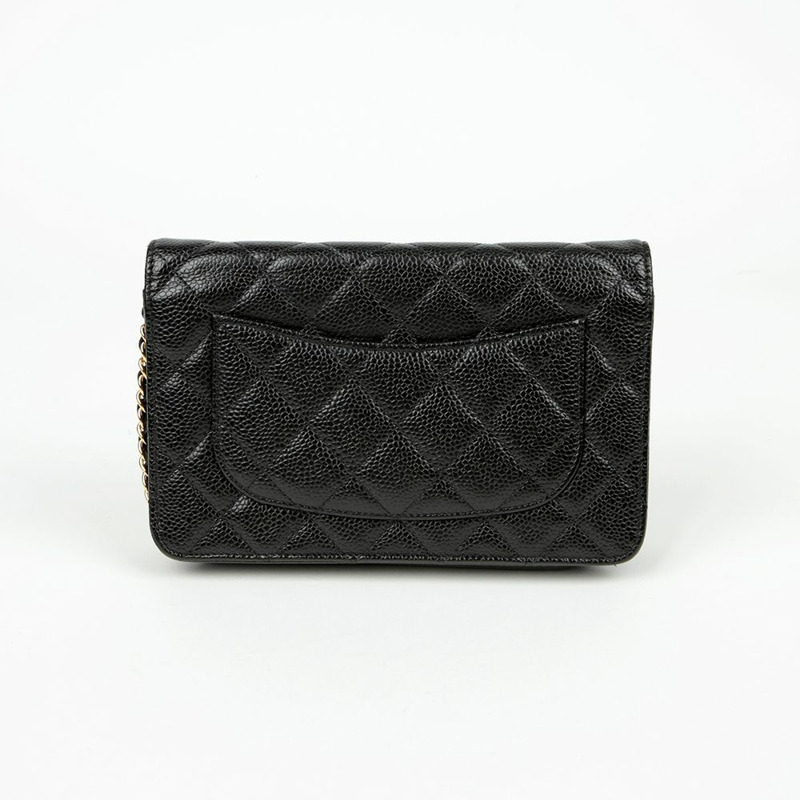 CHANEL Caviar Skin 經典 WOC 單肩斜背包 A84310-4