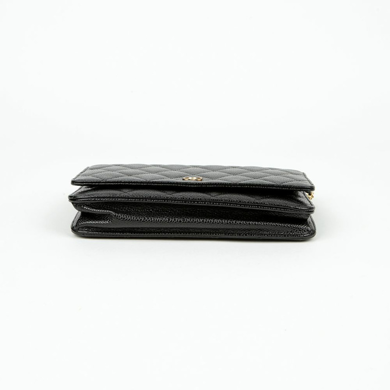 CHANEL Caviar Skin 經典 WOC 單肩斜背包 A84310-6