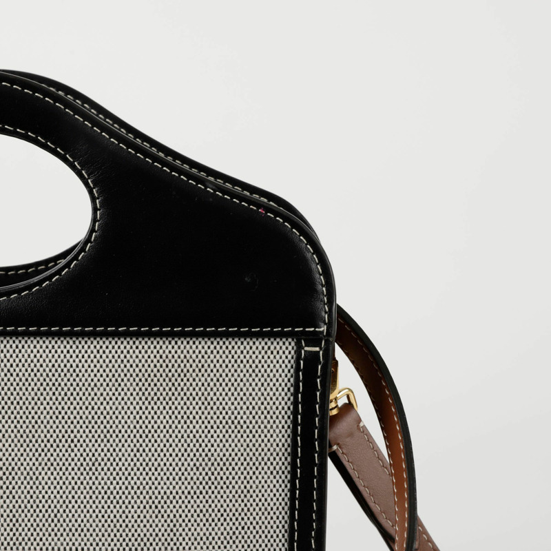 BURBERRY Triton Pocket 迷你托特肩背包 8039363-5