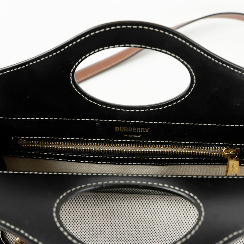 BURBERRY Triton Pocket 迷你托特肩背包 8039363-14