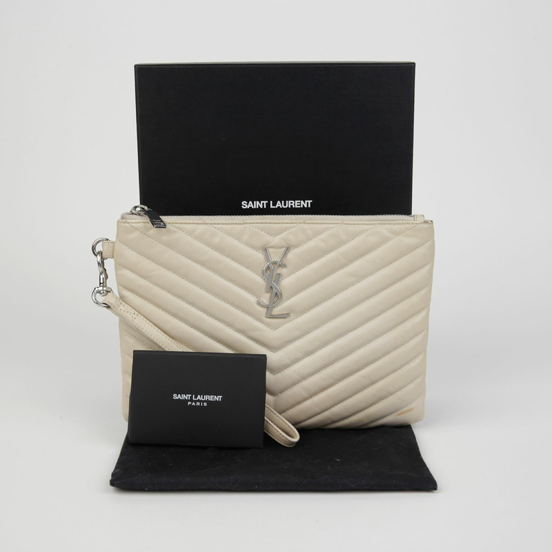 SAINT LAURENT 字母手包 379039-0