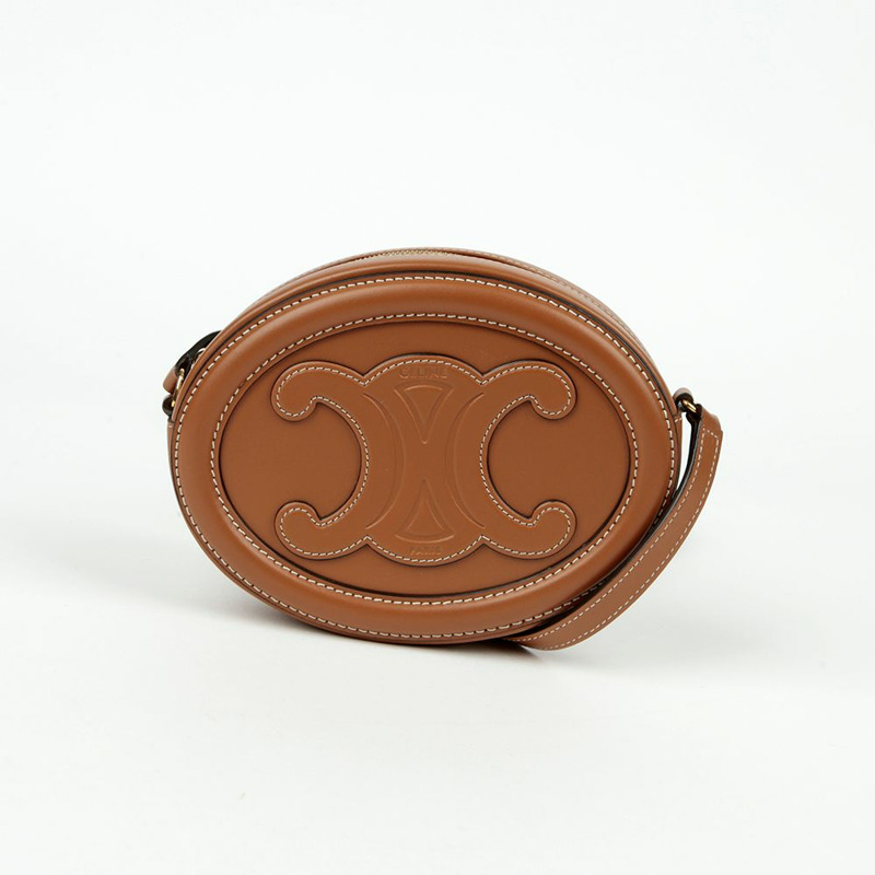 【包稅】CELINE 10I703DPQ Triope 橢圓形脈動單肩斜背包-1