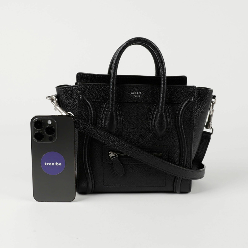 CELINE 189243DRU Luggage Nano 托特單肩包-7