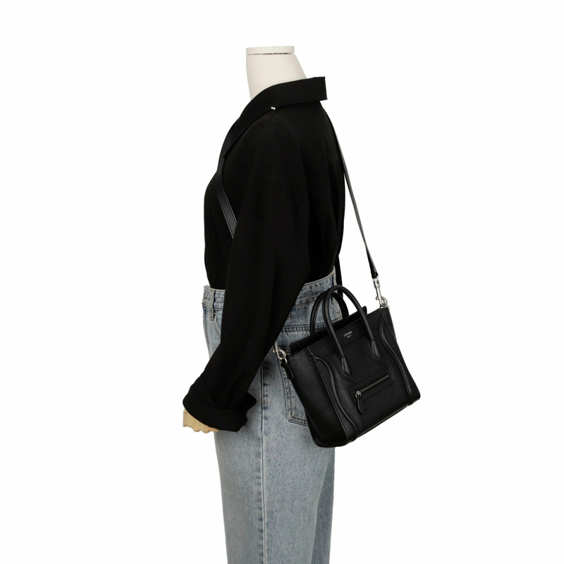 CELINE 189243DRU Luggage Nano 托特單肩包-9