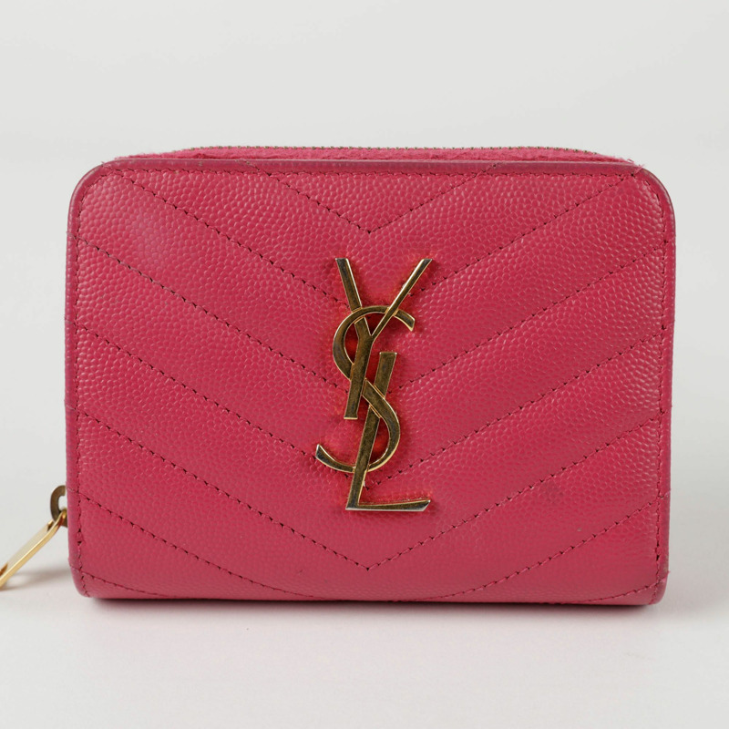 SAINT LAURENT 緊湊型房屋皮夾 403723-1