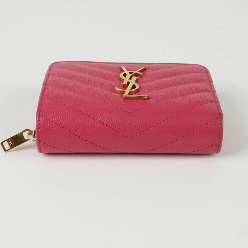SAINT LAURENT 緊湊型房屋皮夾 403723-5
