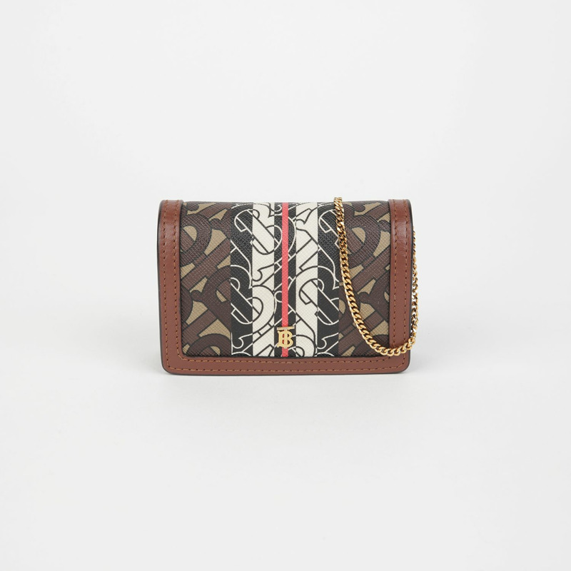 BURBERRY 8020402 TB 鏈條卡包-0