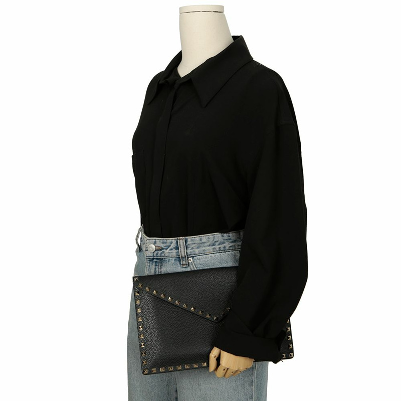 VALENTINO Rockstud 信封手拿包 TW2P0P56-8