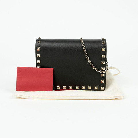 VALENTINO Rockstud 迷你 WOC 肩斜背包 2P0249