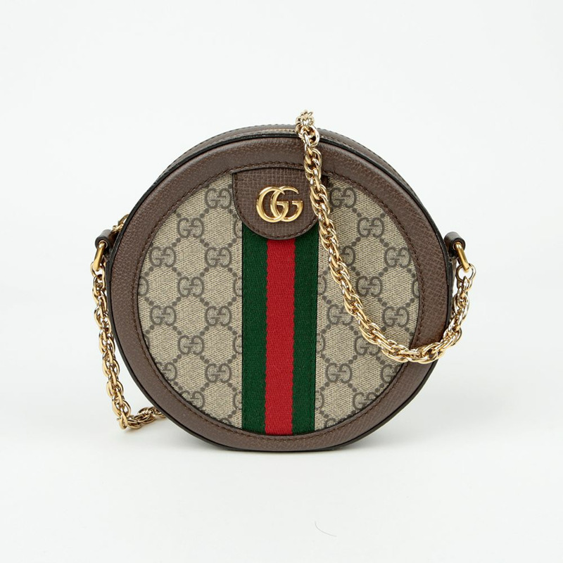 GUCCI Ophidia 迷你圓肩斜背包 550618-1