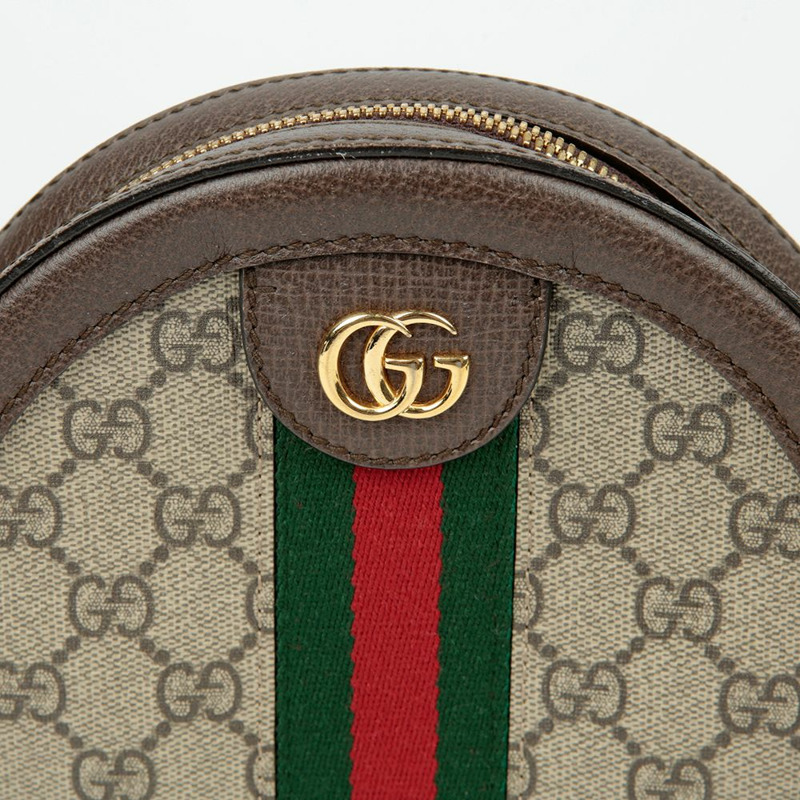 GUCCI Ophidia 迷你圓肩斜背包 550618-2