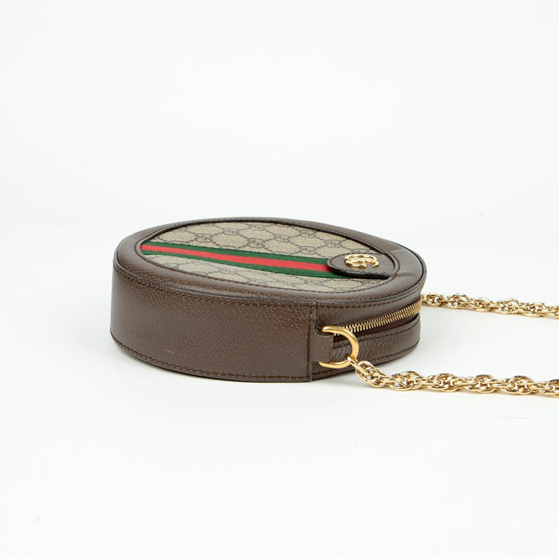 GUCCI Ophidia 迷你圓肩斜背包 550618-4