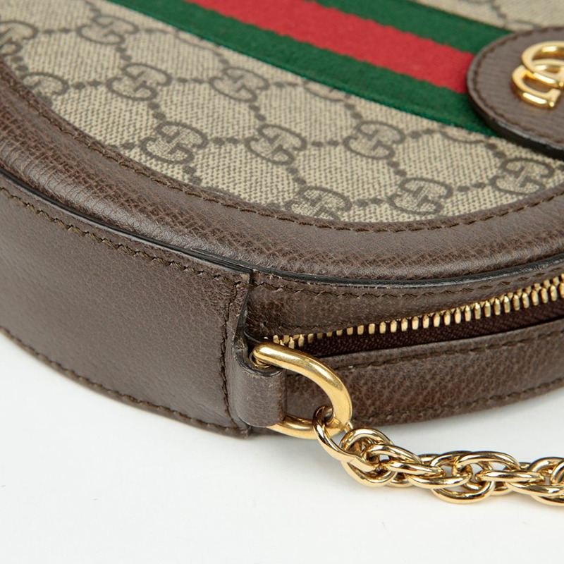 GUCCI Ophidia 迷你圓肩斜背包 550618-5