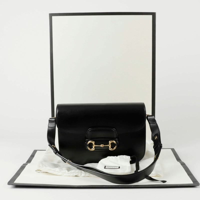 GUCCI Horsebit 1955 小號斜背包 602204-0