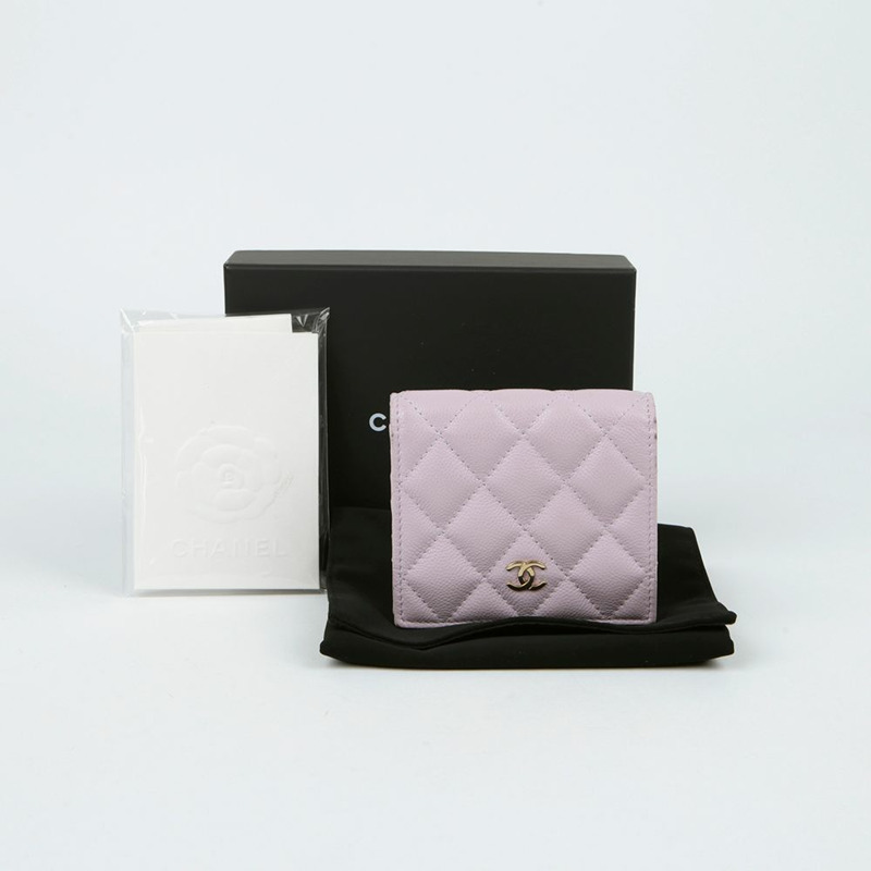 CHANEL Caviar 經典雙折皮夾 AP3178-0