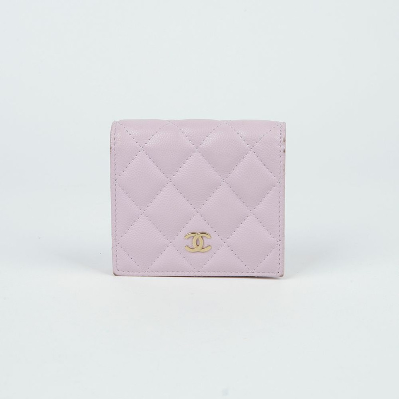 CHANEL Caviar 經典雙折皮夾 AP3178-1