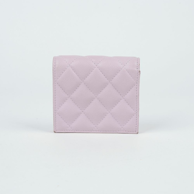CHANEL Caviar 經典雙折皮夾 AP3178-3