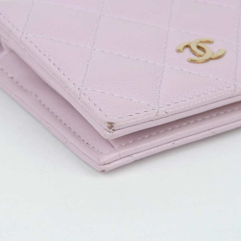 CHANEL Caviar 經典雙折皮夾 AP3178-9
