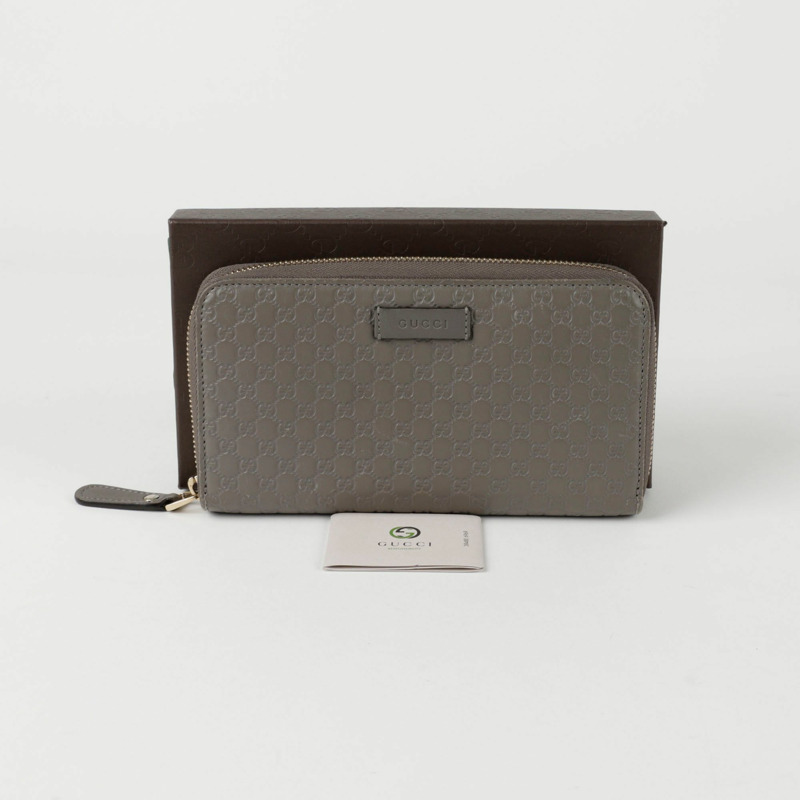 GUCCI Micro Shima 長款皮夾 449391-0