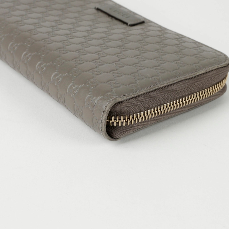 GUCCI Micro Shima 長款皮夾 449391-10